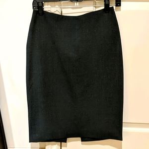 Dark grey pencil skirt